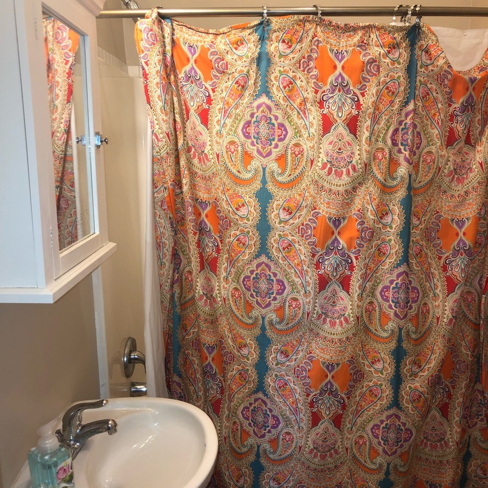 World Market Shower Curtain